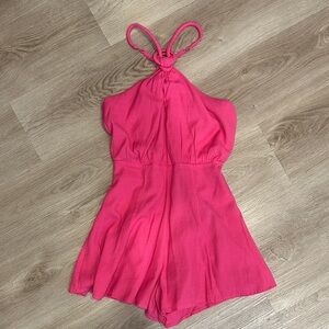 Pink Women’s Romper